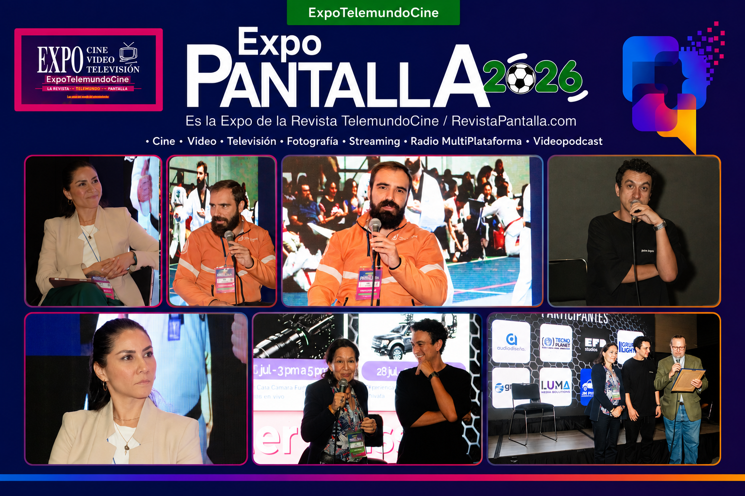Innovación, emprendimiento y comunicación: así se vivió la participación de la AMDC y la Universidad Panamericana en Expo Pantalla 2026