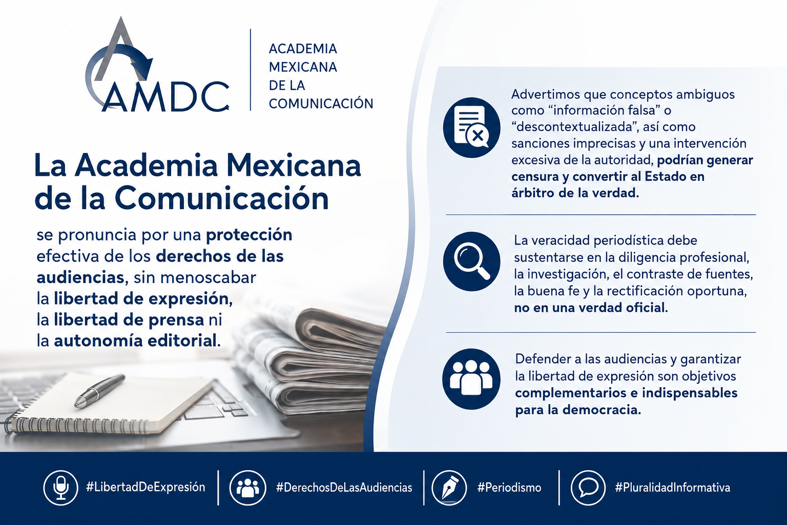 POSICIONAMIENTO OFICIAL/LIBERTAD DE EXPRESIÓN Y DERECHOS DE LAS AUDIENCIAS: UN EQUILIBRIO DEMOCRÁTICO